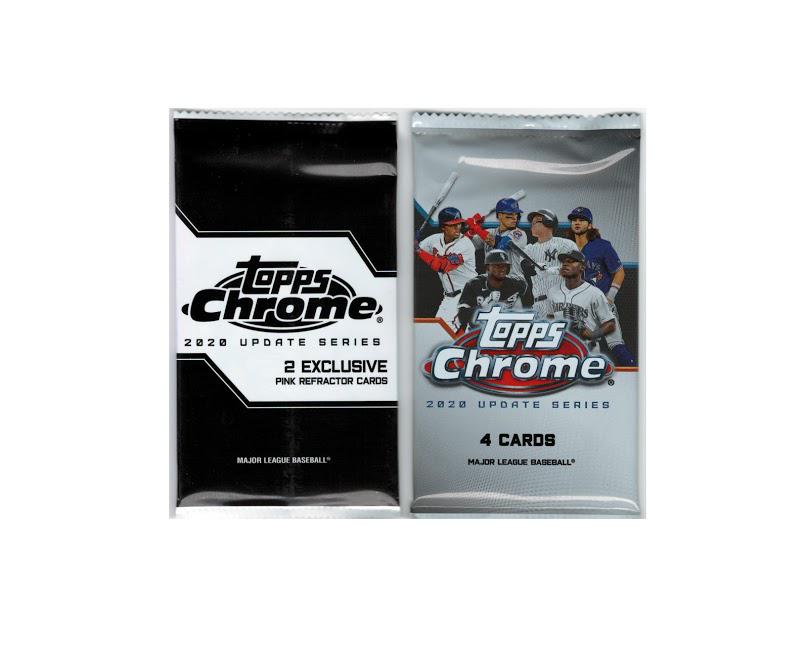 2020 TOPPS CHROME UPDATE SEALED PACKS+ BONUS PACK (1 of 1)