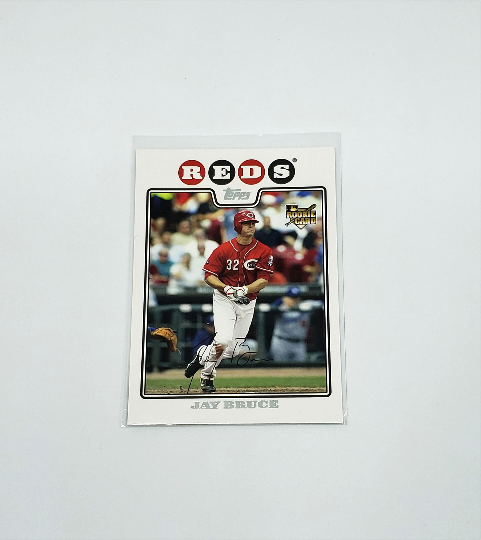 JAY BRUCE CINCINNATI REDS ROOKIE CARD (1 of 1)
