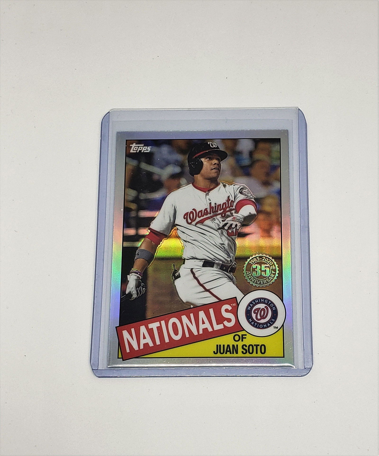 JUAN SOTO 2019 TOPPS '85 ANNIVERSARY REFRACTOR (1 of 1)
