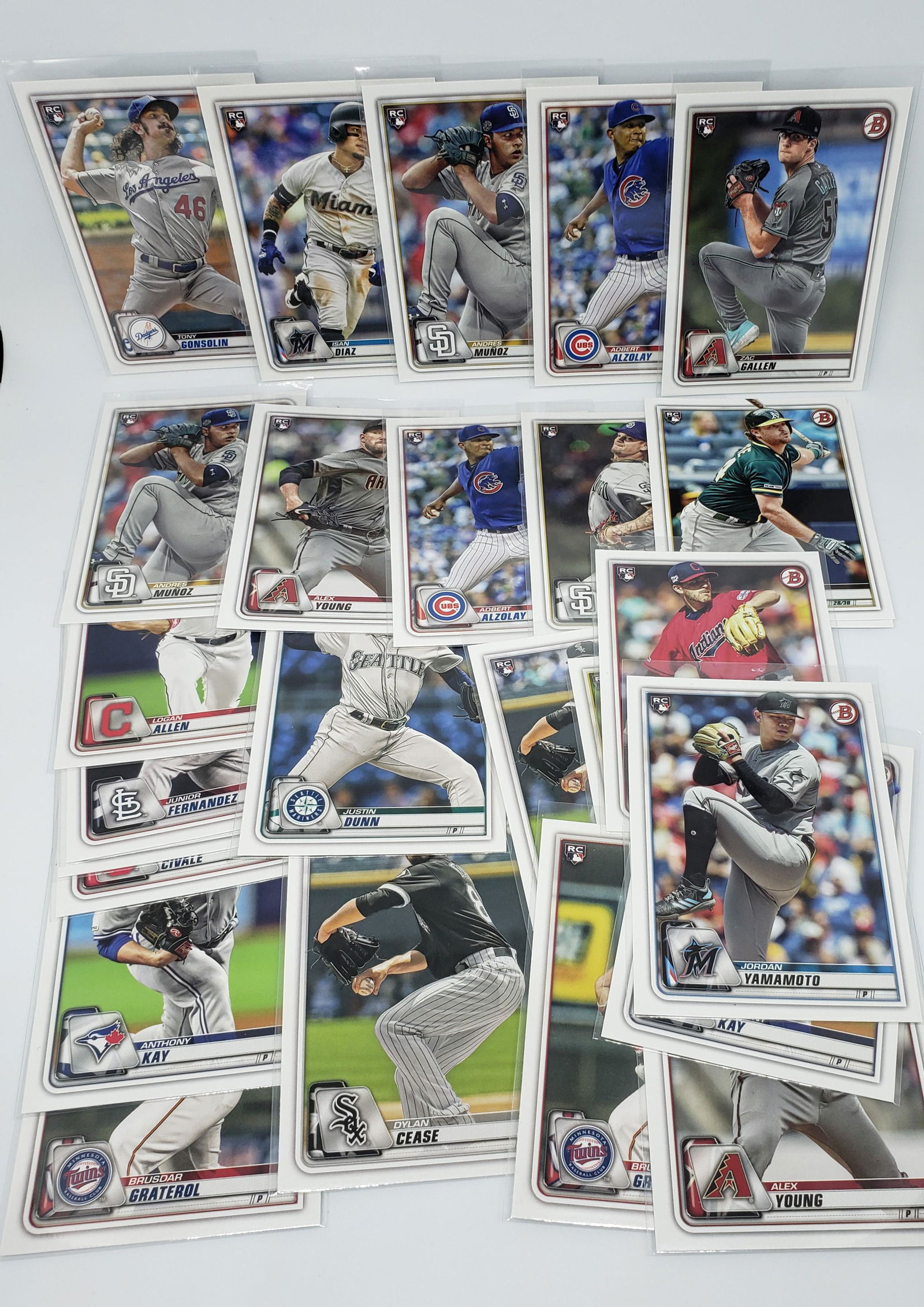 2020 BOWMAN BASEBALL TRUE ROOKIE CARDs (1 of 1)