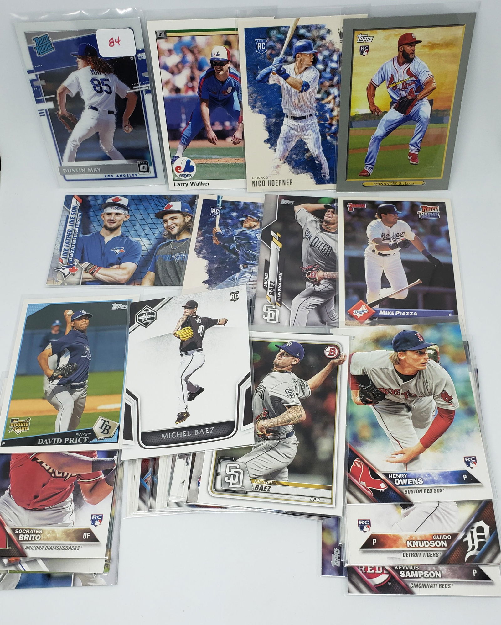 lot of 45 baseball rookie cards (1 of 1)