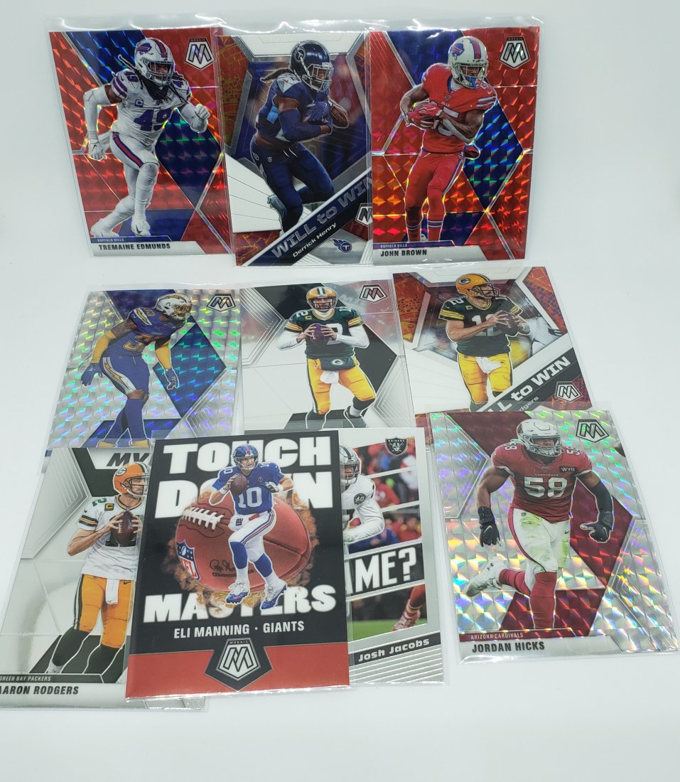 MOSAIC FOOTBALL CARDS TREMAINE EDMUNDS AARON RODGERS: MOSAIC FOOTBALL CARDS TREMAINE EDMUNDS AARON RODGERS