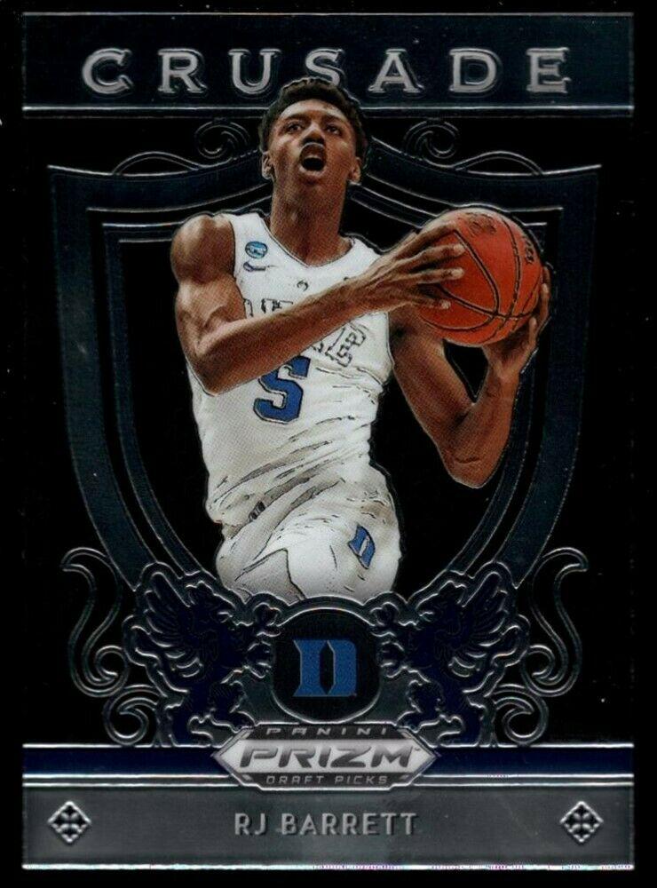 2019-20 Panini Prizm Draft Picks Crusade Rj Barrett RC (1 of 1)