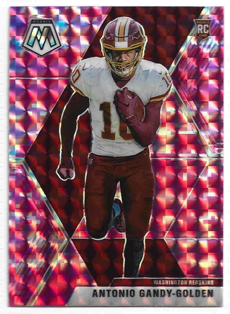 2020 Panini Mosaic Pink Camo Antoinio Gandy-Golden RC (1 of 1)