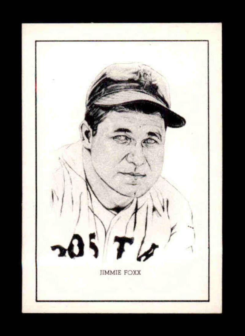 1950 Callahan HOF #31 Jimmie Foxx RED SOX (1 of 2)