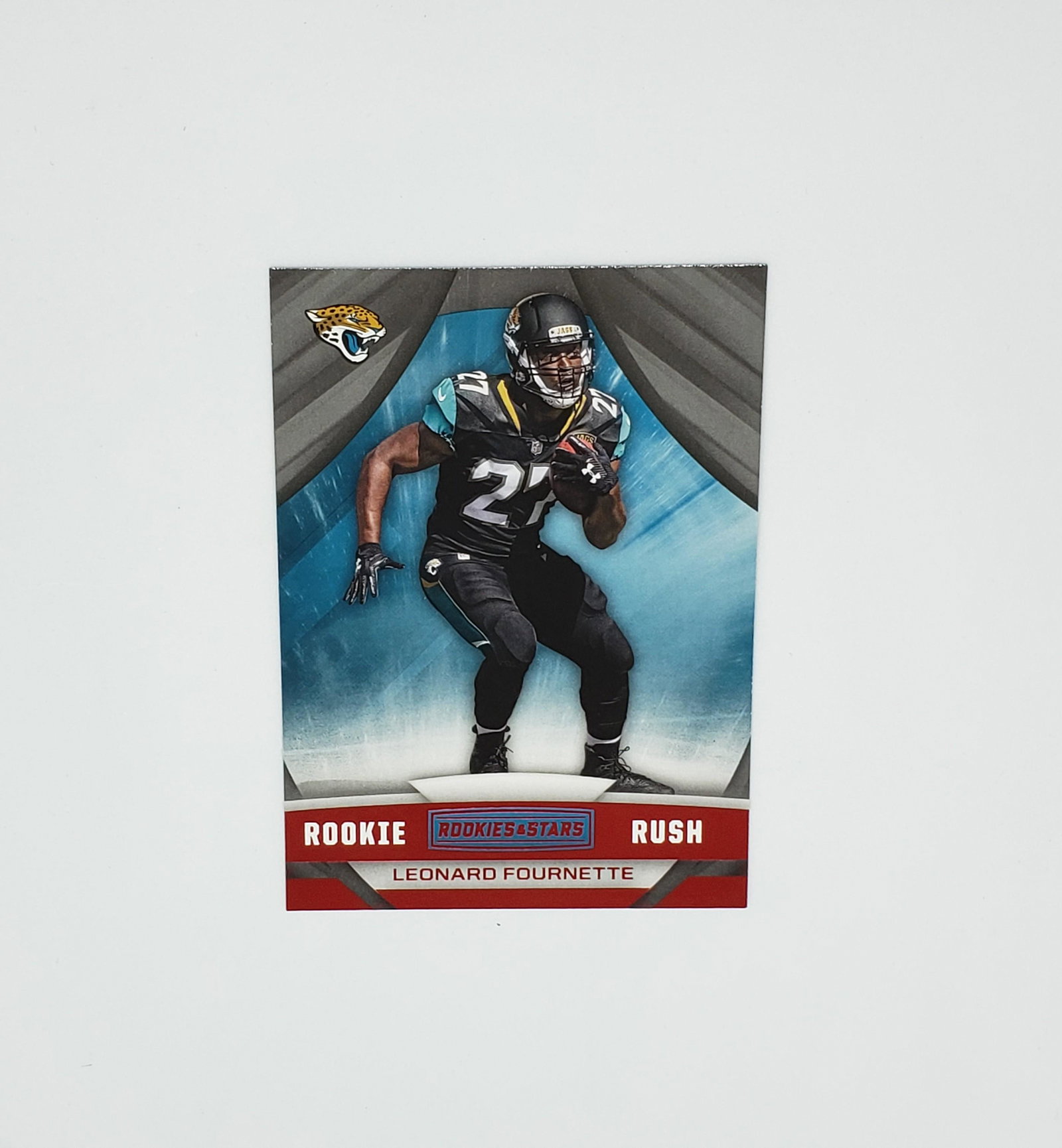 2017 LEONARD FOURNETTE RED FOIL ROOKIE SHORT PRINT: 2017 ROOKIE AND STARS LEONARD FOURNETTE RED FOIL RC