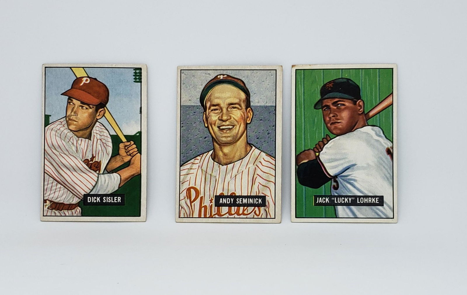 VINTAGE 1951 BOWMAN BASEBALL SMALL CARDS VGEX+ (1 of 2)