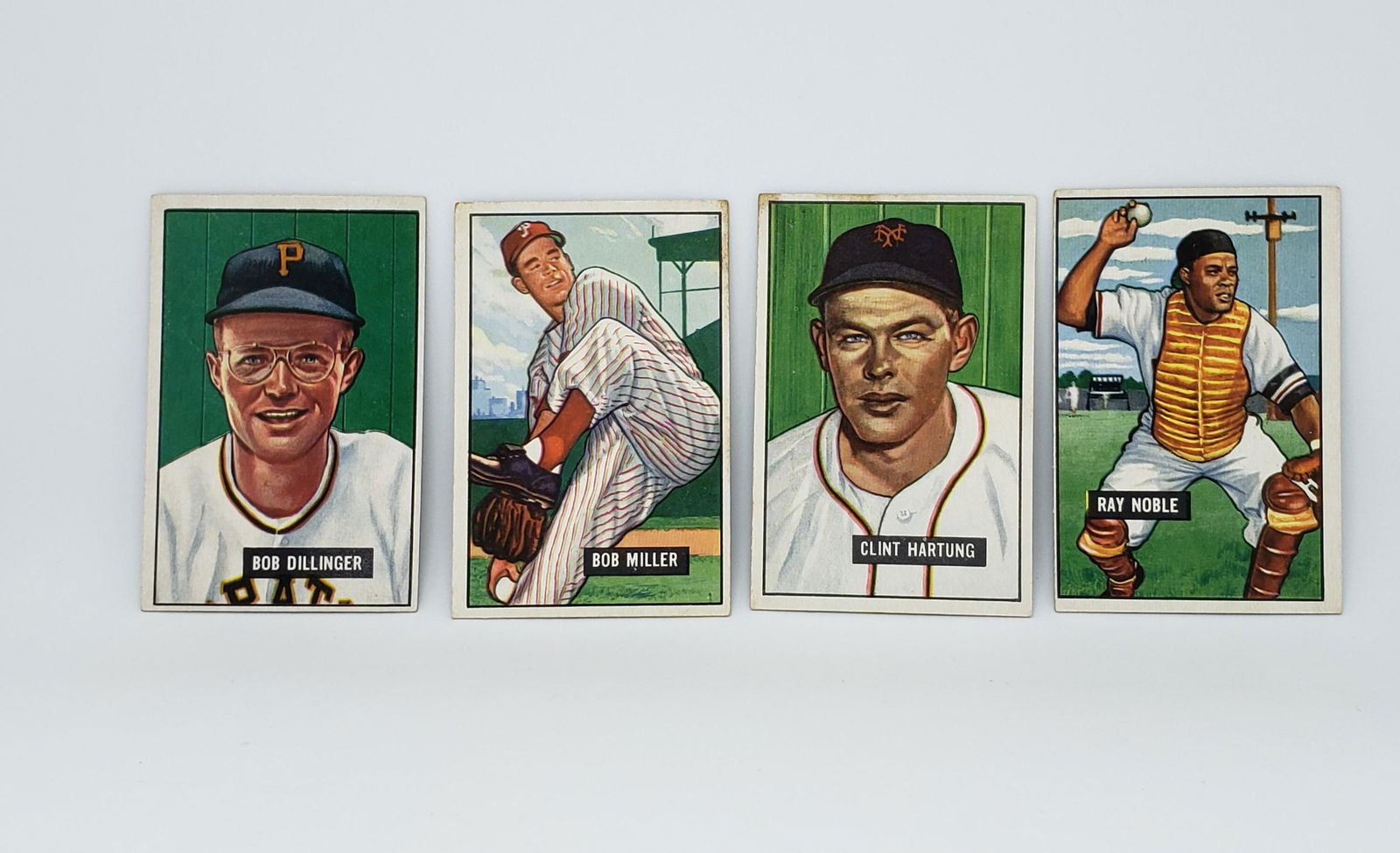 VINTAGE 1951 BOWMAN BASEBALL SMALL CARDS VGEX+ (1 of 2)