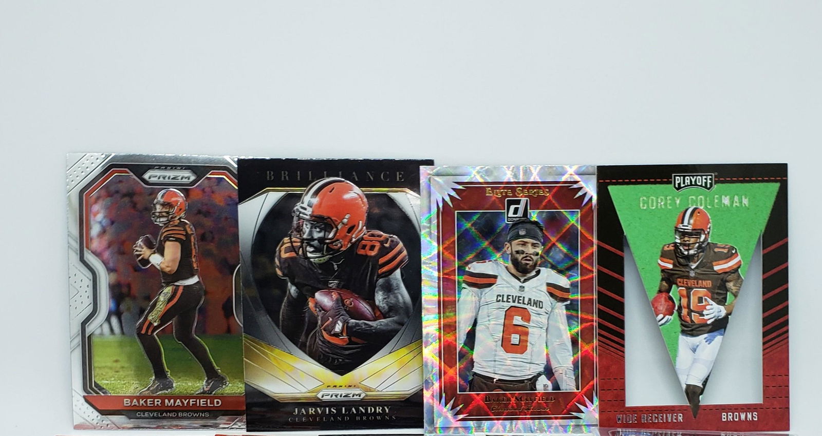 CLEVELAND BROWNS FOOTBALL TEAM CARDS (1 of 2)