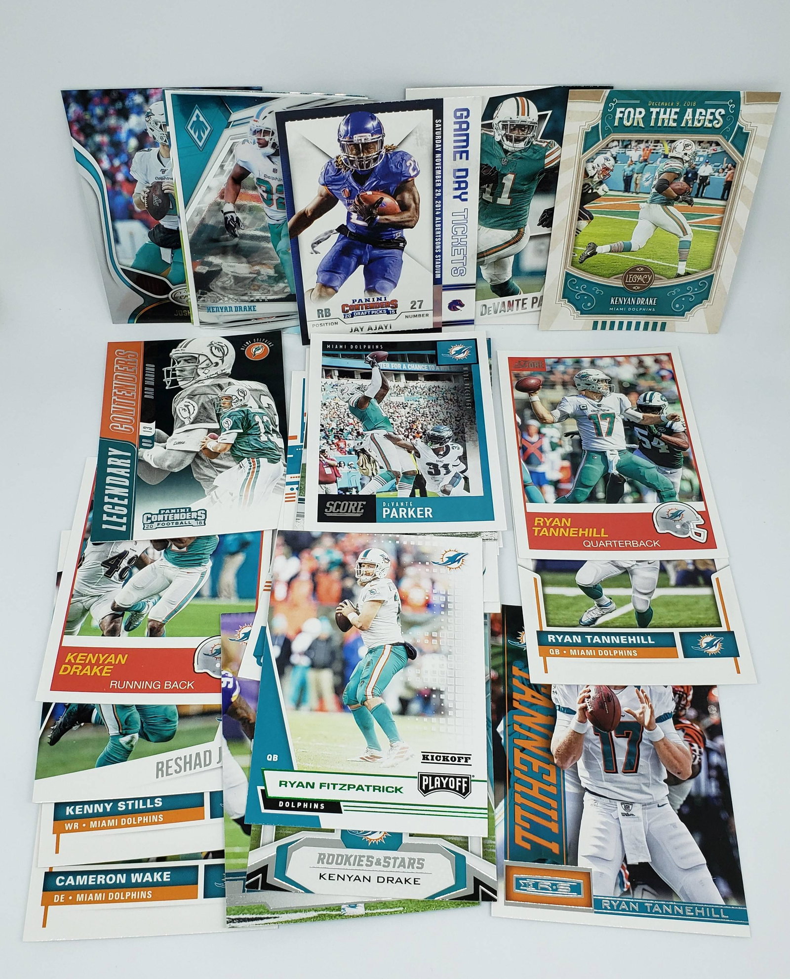 MIAMI DOLPHINS FOOTBALL TEAM LOT MARINO, FITZPATRICK: MIAMI DOLPHINS FOOTBALL TEAM LOT MARINO, FITZPATRICK