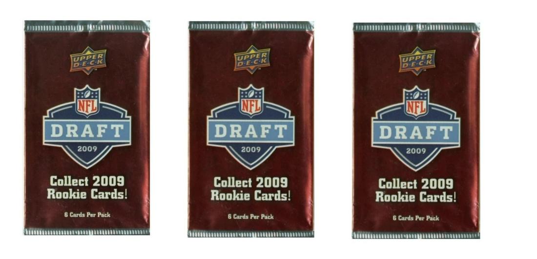 2009 Upper Deck NFL Draft Football PACKS (1 of 1)