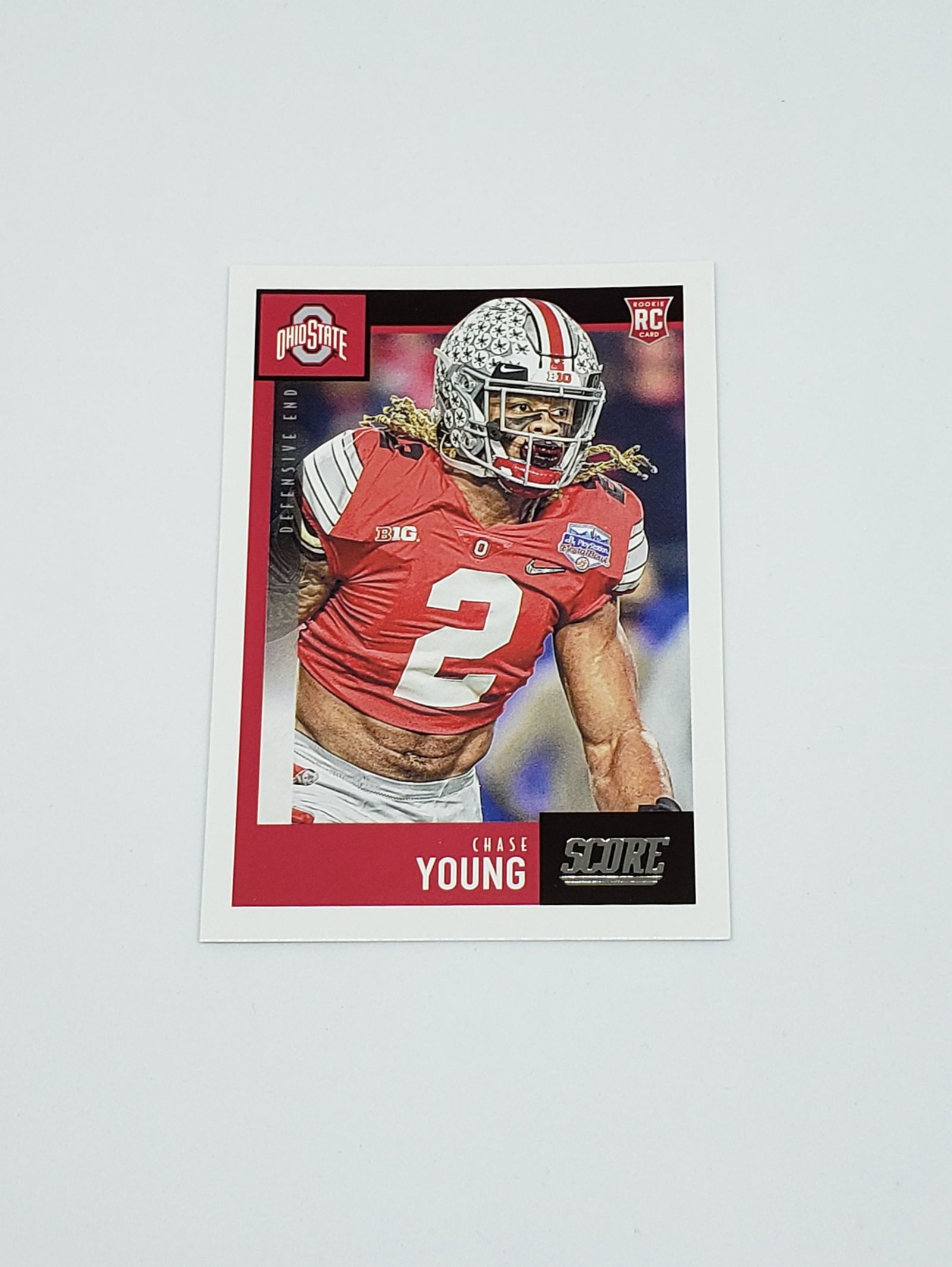 CHASE YOUNG WASHINGTON REDSKINS ROOKIE CARD (1 of 2)