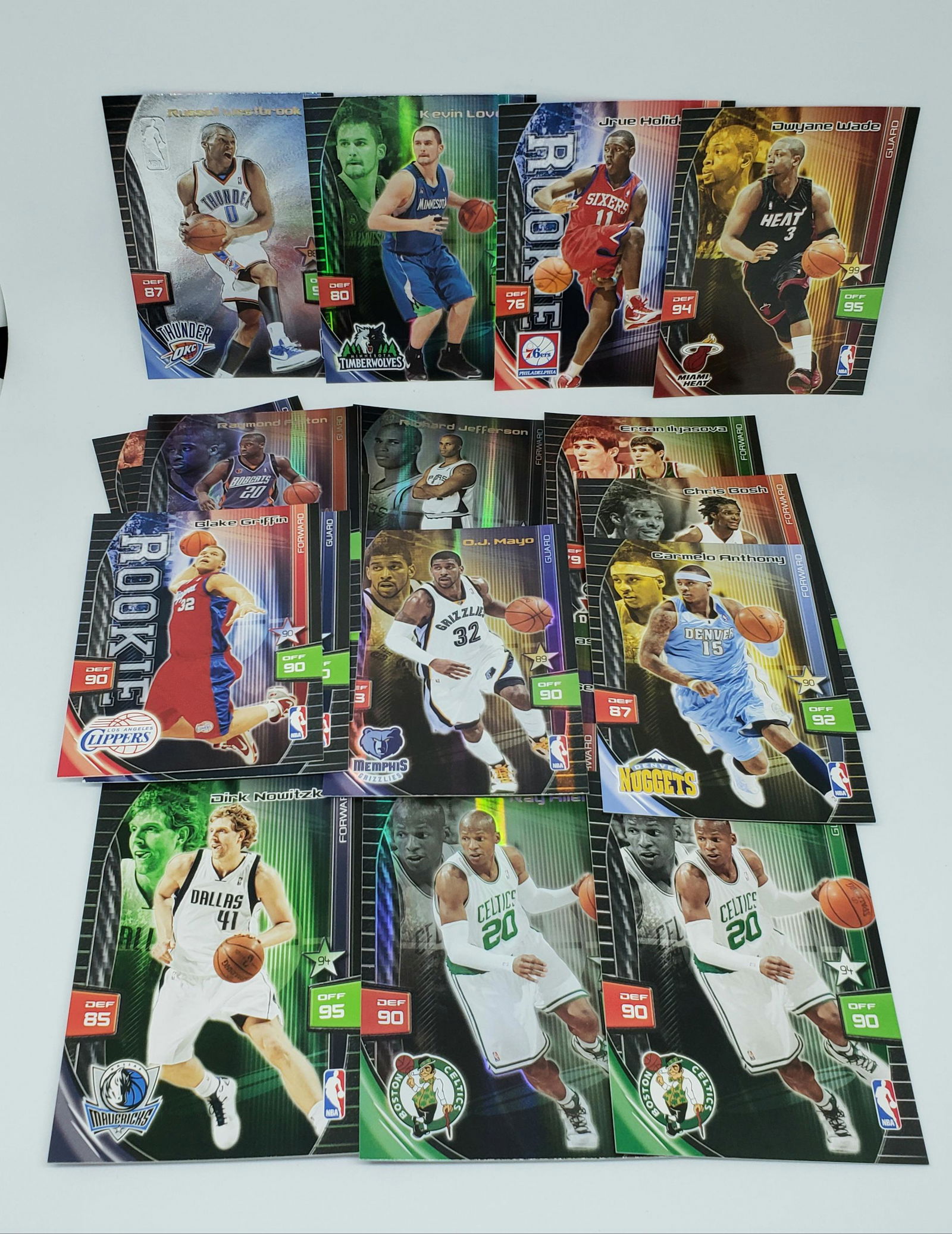 LOT OF 25 2009 PANINI ADRENALYN CARDS (1 of 1)