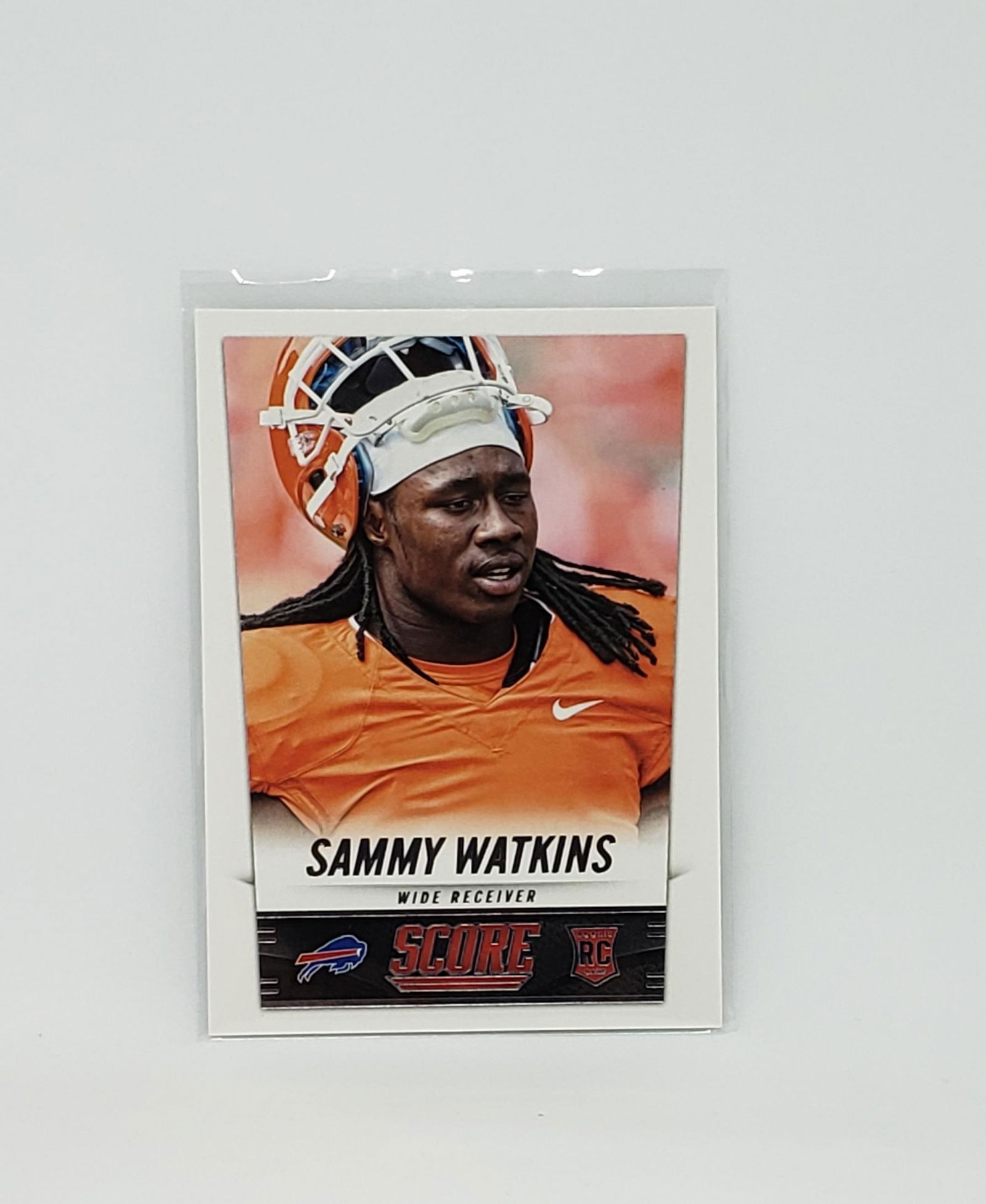 SAMMY WATKINS BILLS, KC CHIEFS ROOKIE CARD (1 of 1)