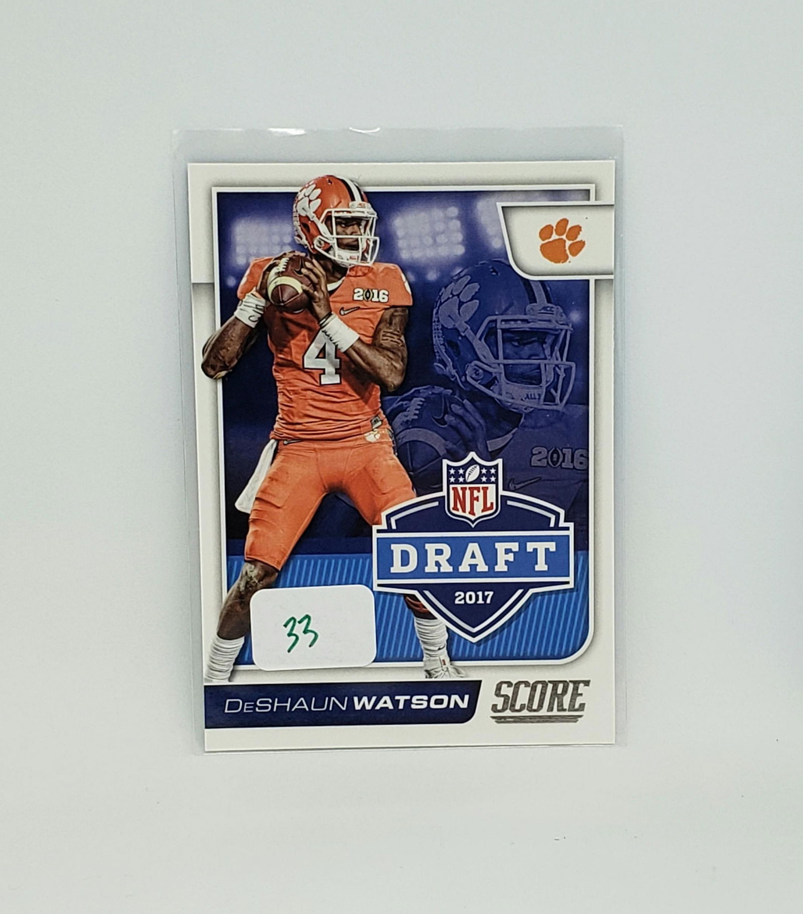 DESHAUN WATSON ROOKIE CARD (1 of 1)