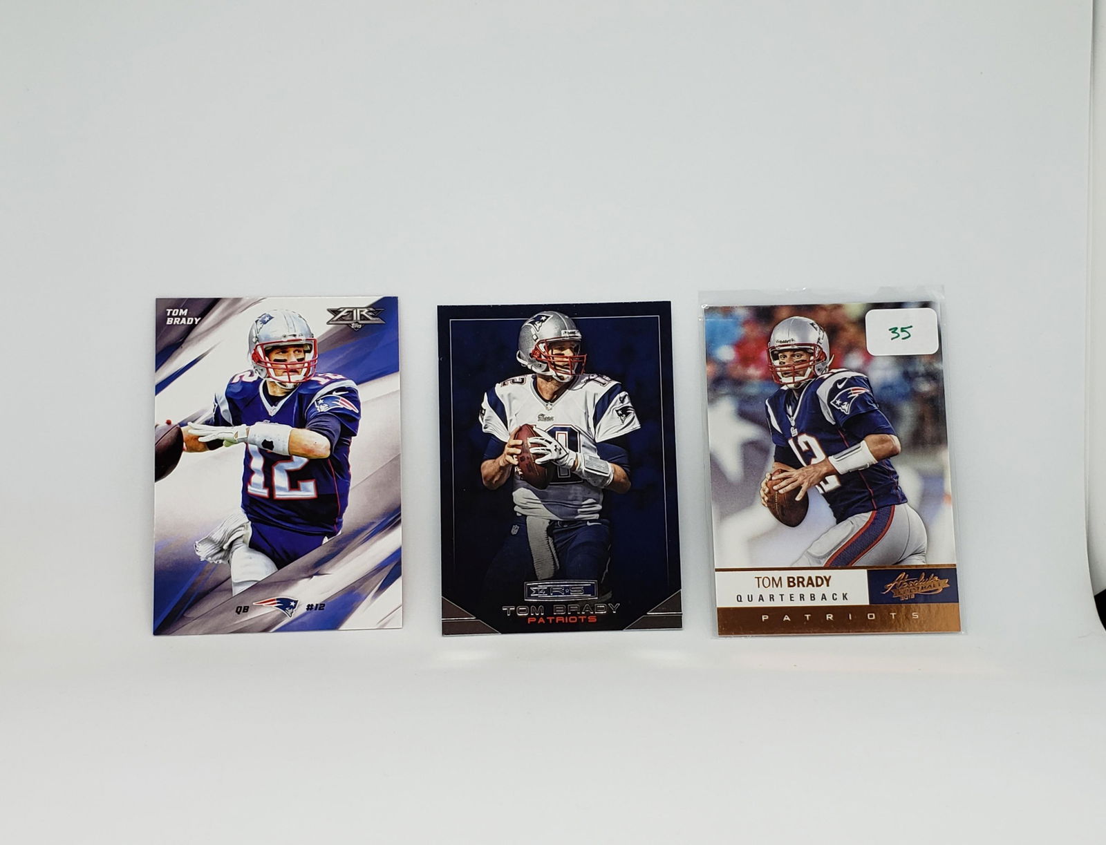 LOT OF 3 TOM BRADY #TB12 #GOAT CARDS (1 of 1)