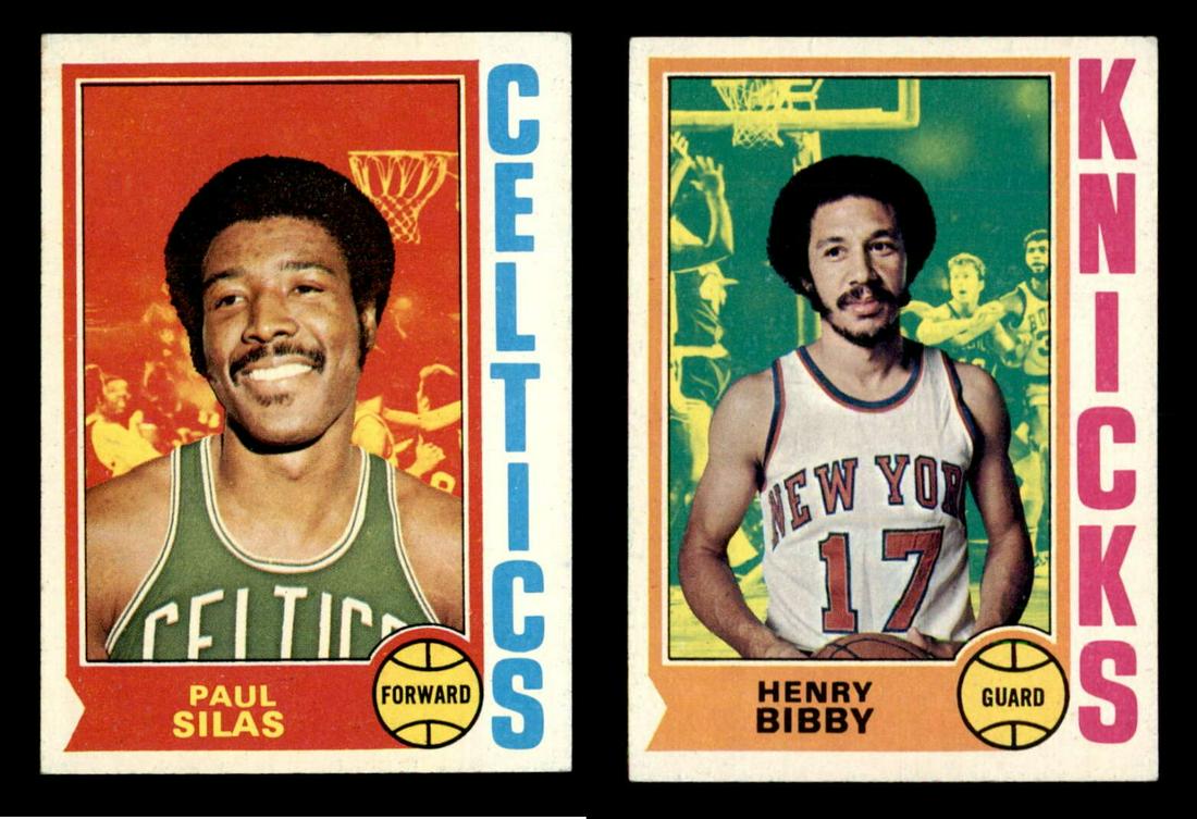 VINTAGE 1973-74 NBA BASKETBALL CARDS (1 of 2)