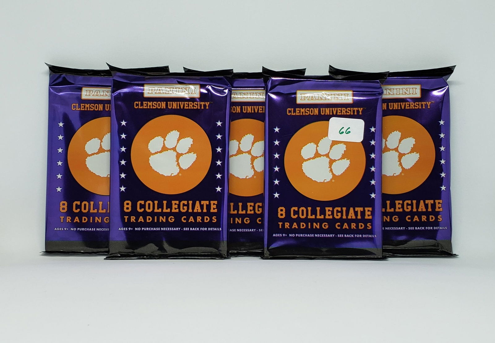 CLEMSON UNIVERSITY COLLEGIATE TRADING CARD PACKS (1 of 1)