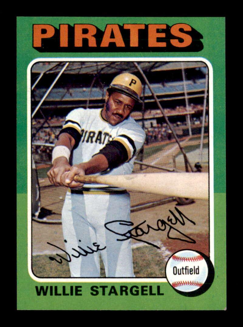 1975 Topps #100 Willie Stargell EXMT+ MINT: 1975 Topps #100 Willie Stargell EXMT+ MINT