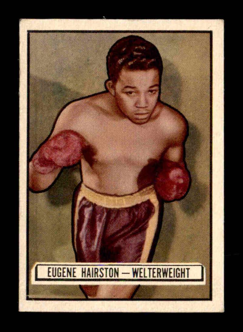 1951 Ringside #37 Eugene Hairston-WELTERWEIGHT EX: 1951 Ringside #37 Eugene Hairston-WELTERWEIGHT EX