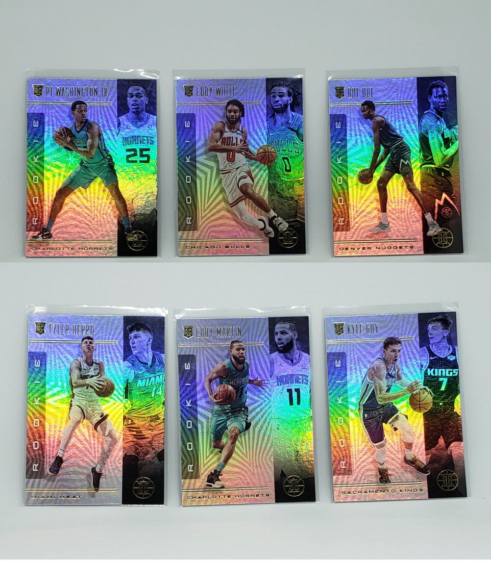 LOT OF 9 PANINI ILLUSIONS BASKETBALL ROOKIE CARDS (1 of 1)