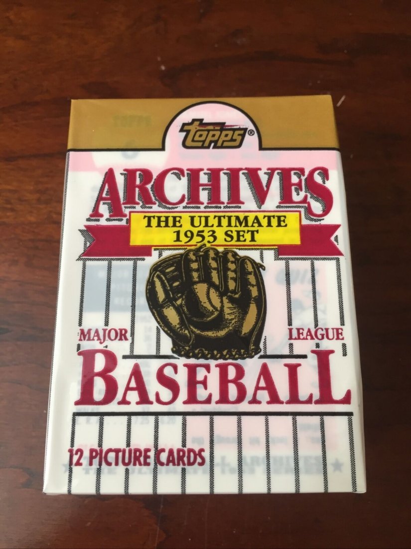 1991 TOPPS BASEBALL ARCHIVE 1953 SET SEALED PACK (1 of 1)