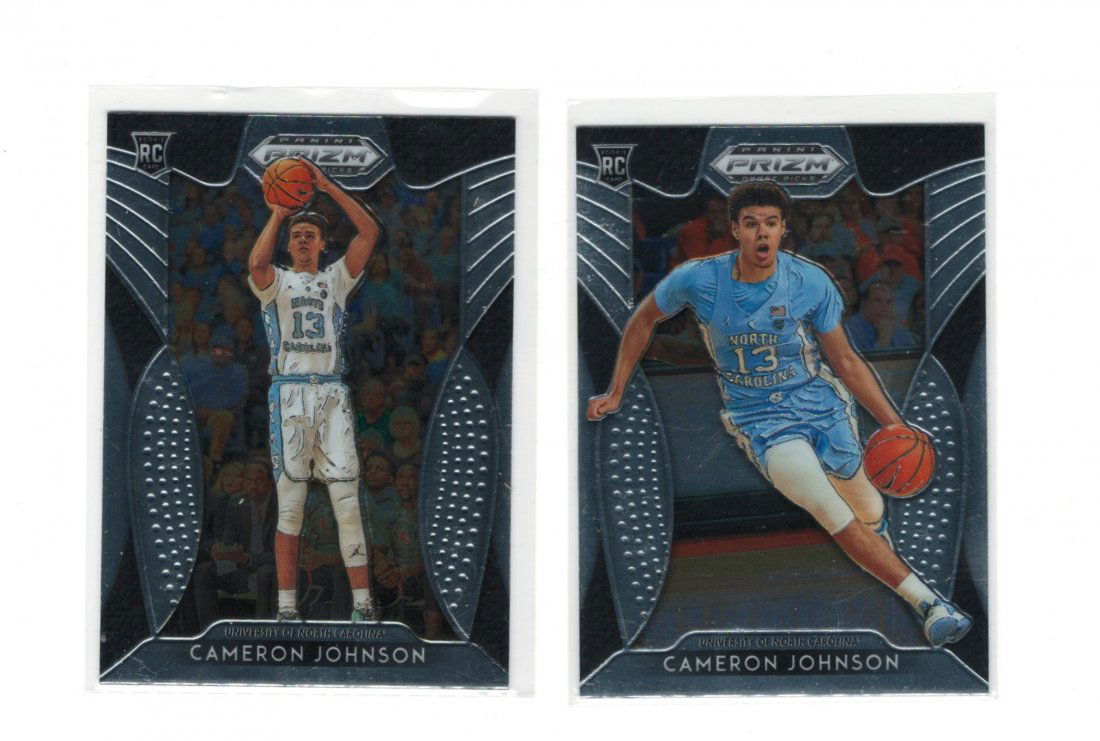 LOT OF 2 PANINI PRIZM CAMERON JOHNSON (1 of 1)