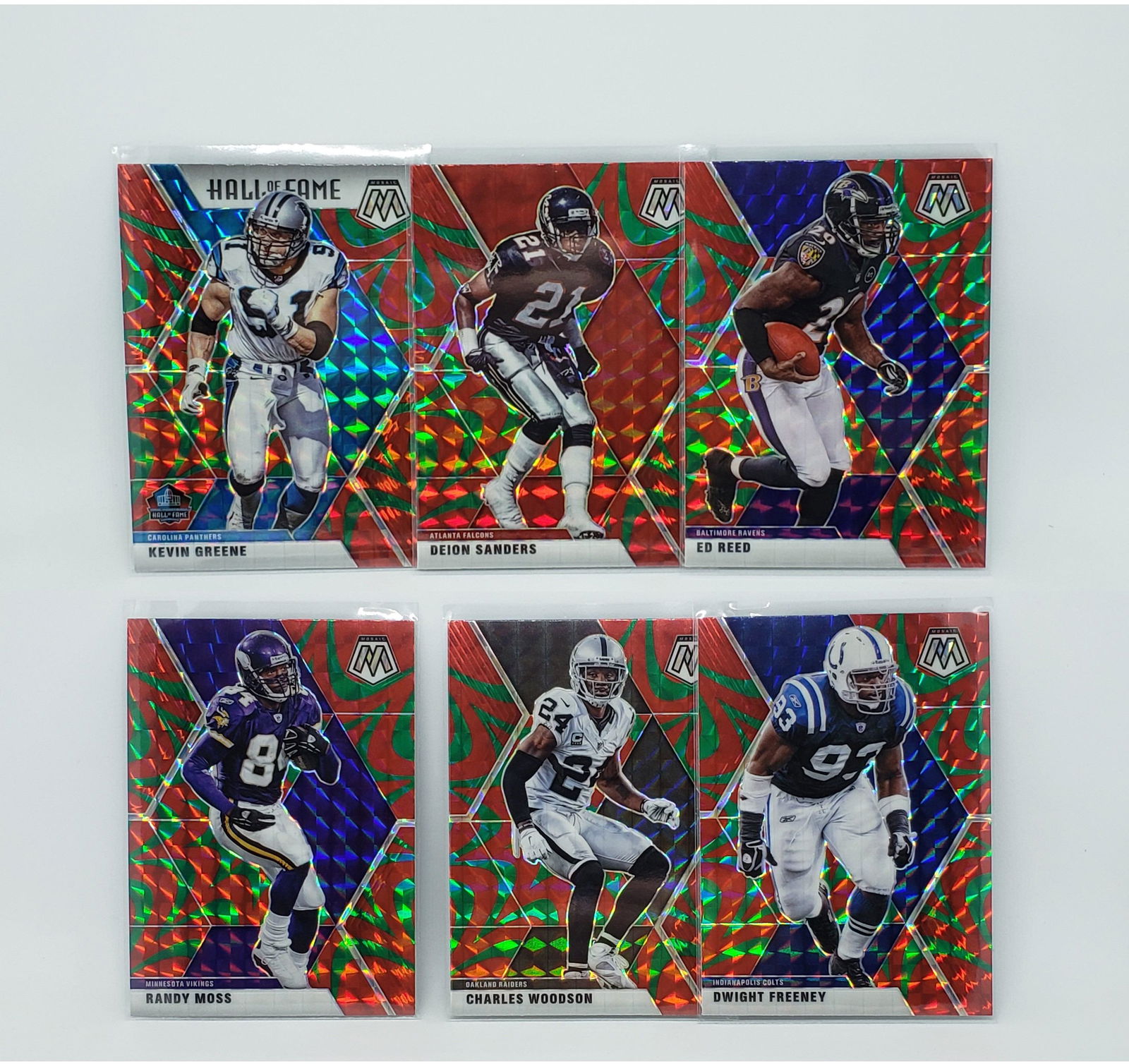 2020 MOSAIC FOOTBALL PRIZMS NFL LEGENDS AND HOFERS (1 of 1)