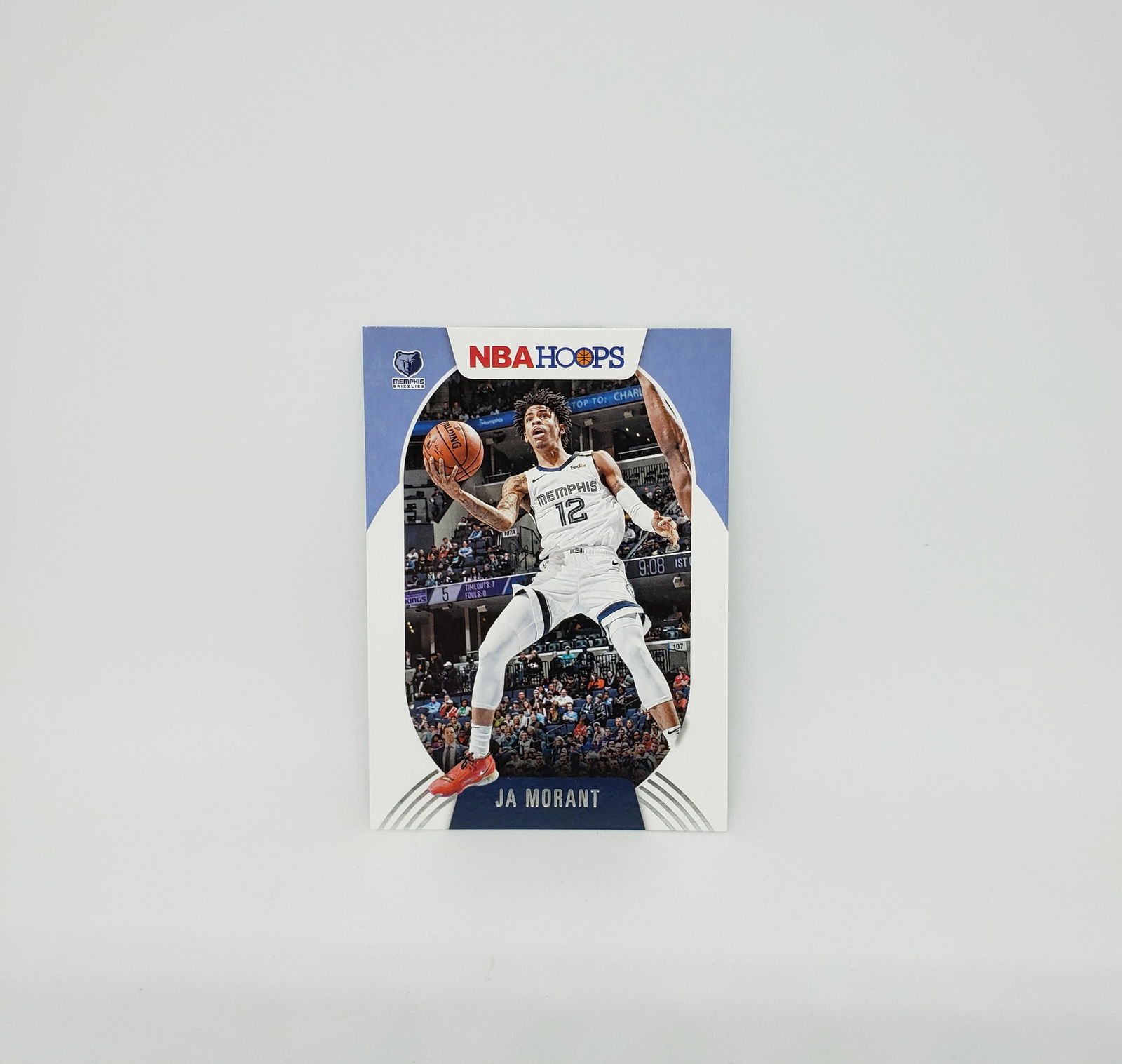 2019-20 NBA HOOPS JA MORANT ROOKIE CARD (1 of 1)