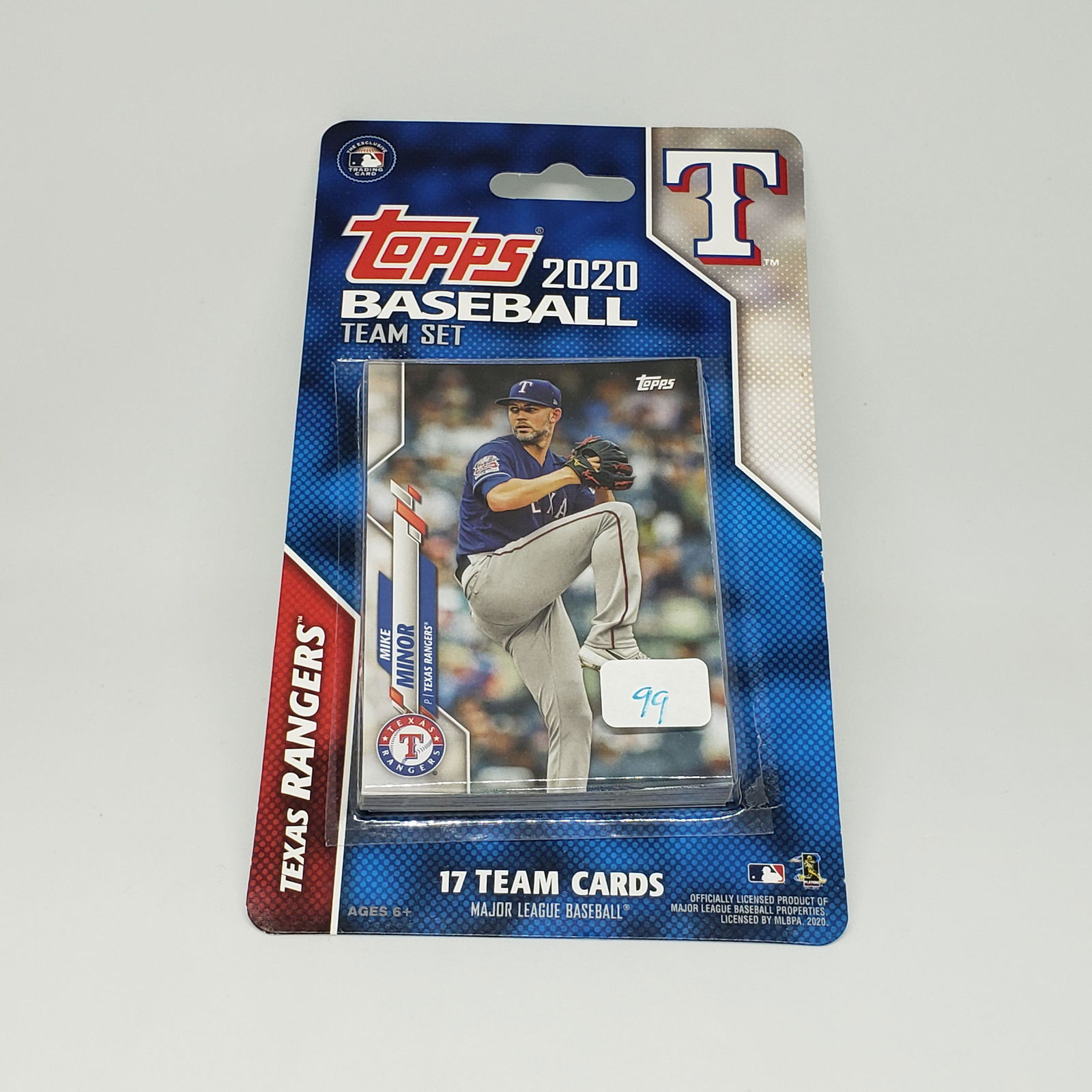 2020 TOPPS TEXAS RANGERS TEAM SET NICK SOLAK RC (1 of 1)