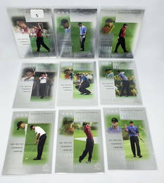 Tiger Woods 2001 Upper Deck SP Authentic COMPLETE SET