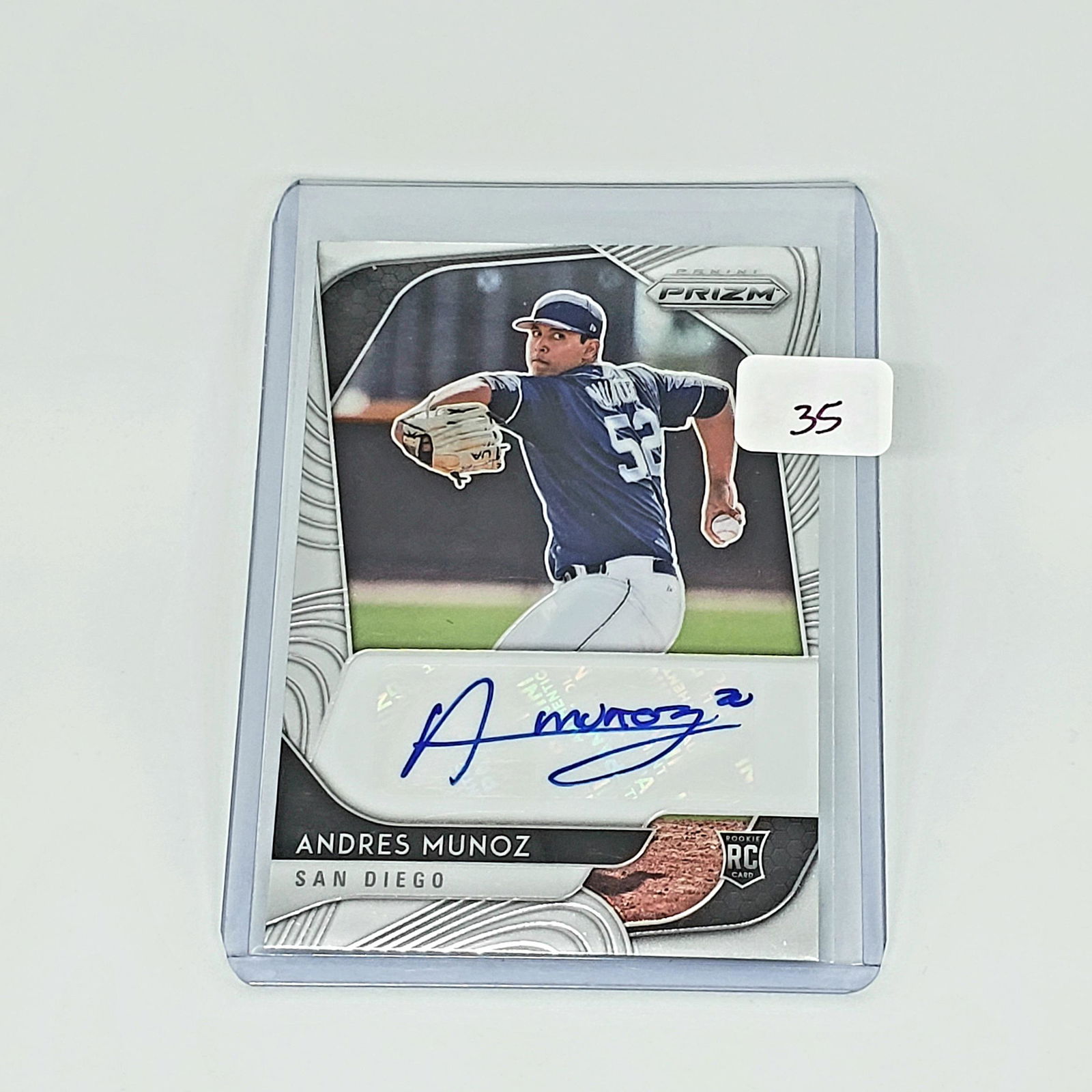 2020 PANINI PRIZM ANDRES MUNOZ ROOKIE  CARD (1 of 1)