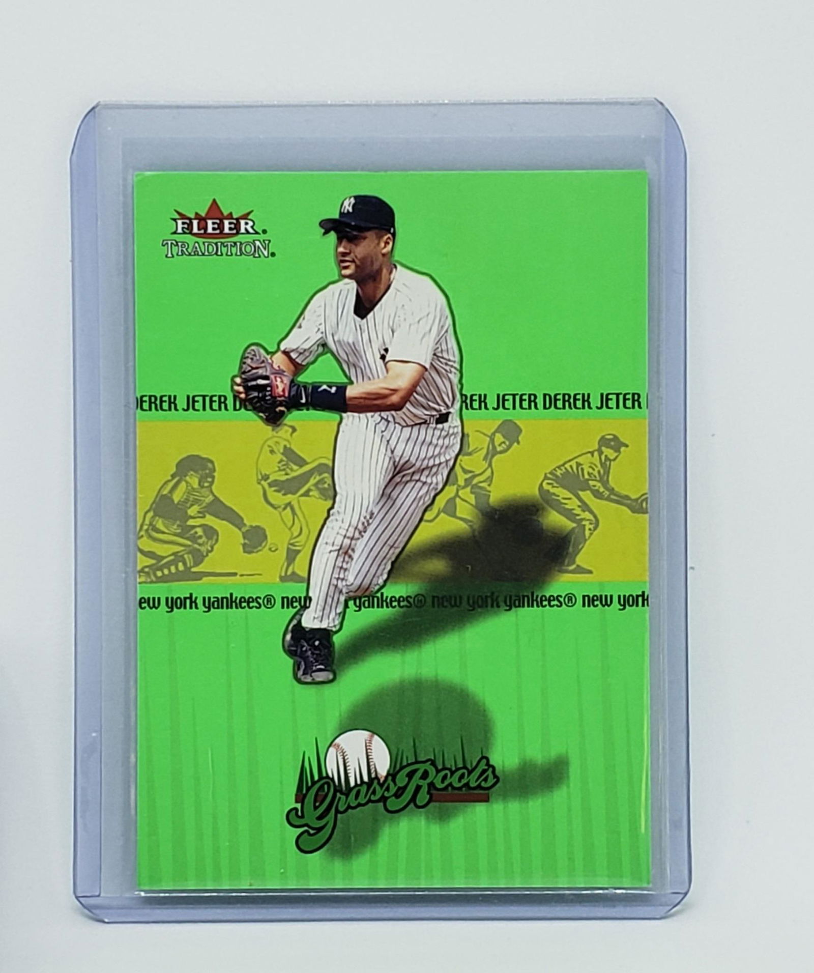 DEREK JETER NEW YORK YANKEES INSERT CARD (1 of 1)