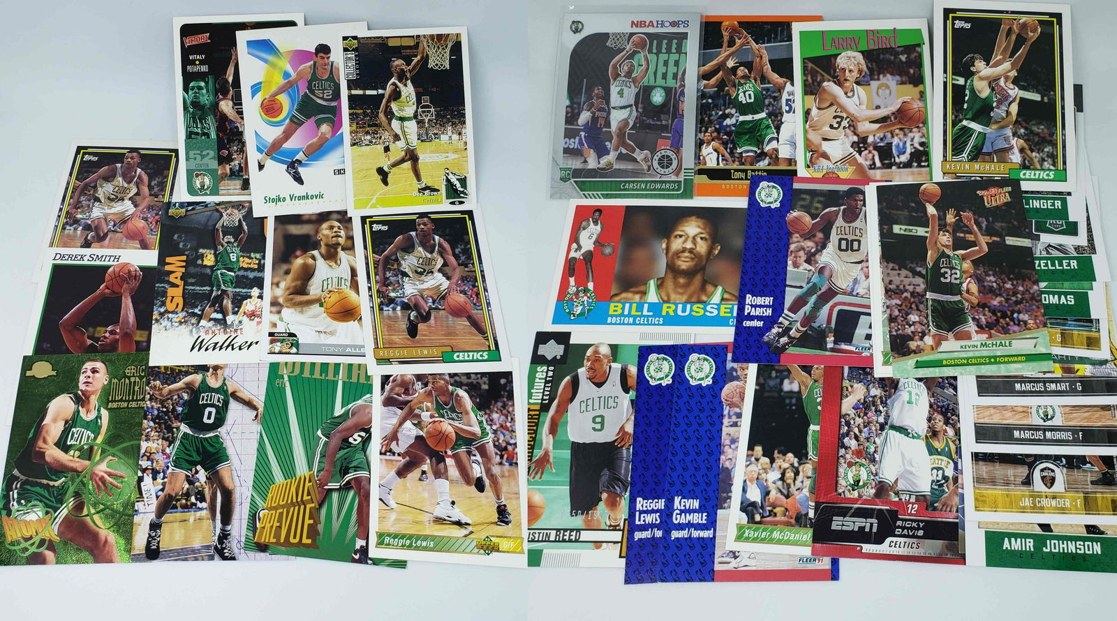 Lot of 30 Boston Celtics basketball cards (1 of 1)