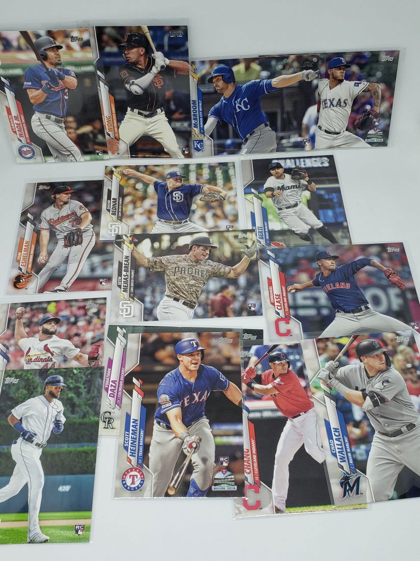 2020 Topps Baseball Rookie card lot (1 of 1)