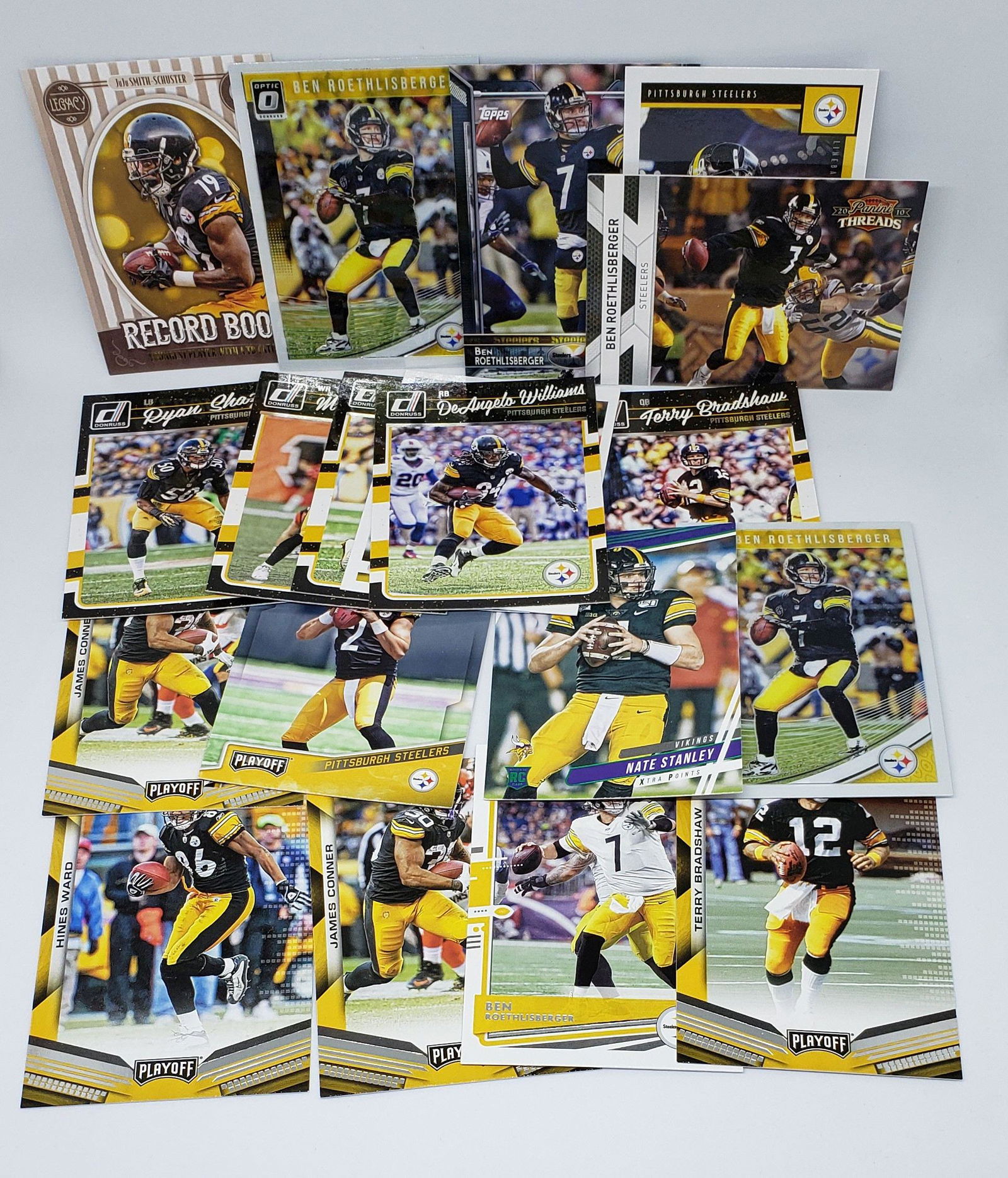 Lot of 40 Pittsburgh Steelers football cards (1 of 1)