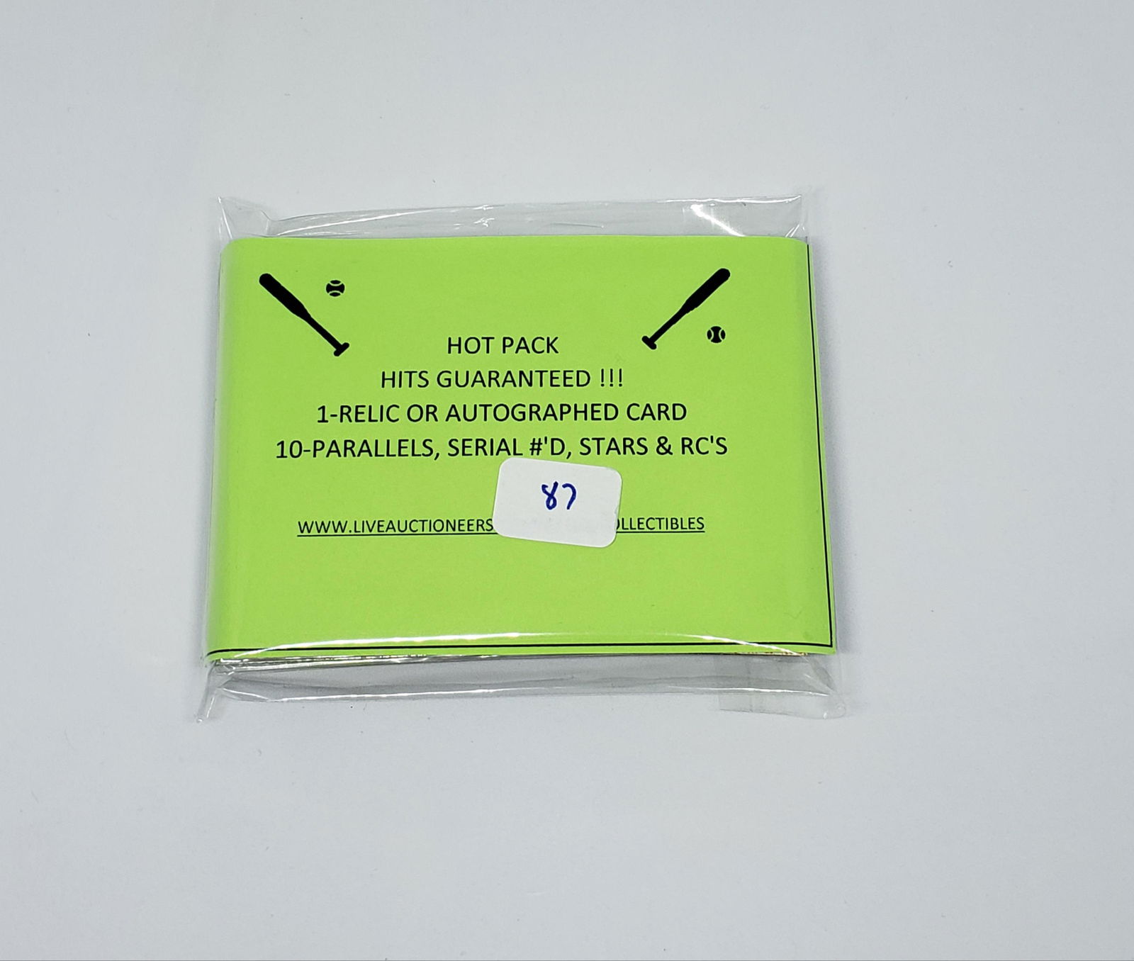 B&C COLLECTIBLES BASEBALL HOT PACK-A Hit in Every Pack (1 of 1)