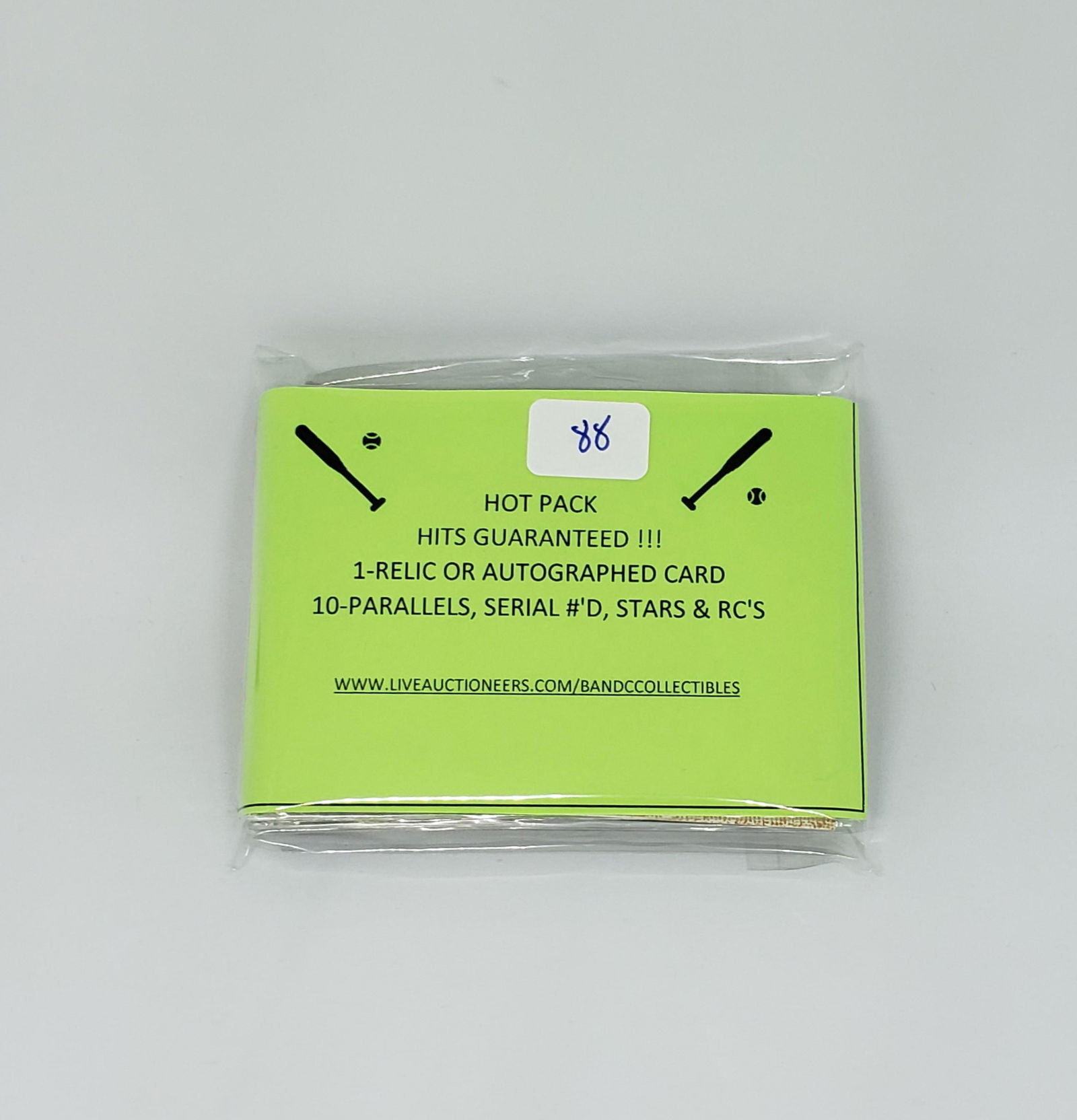 B&C COLLECTIBLES BASEBALL HOT PACK-A Hit in Every Pack (1 of 1)