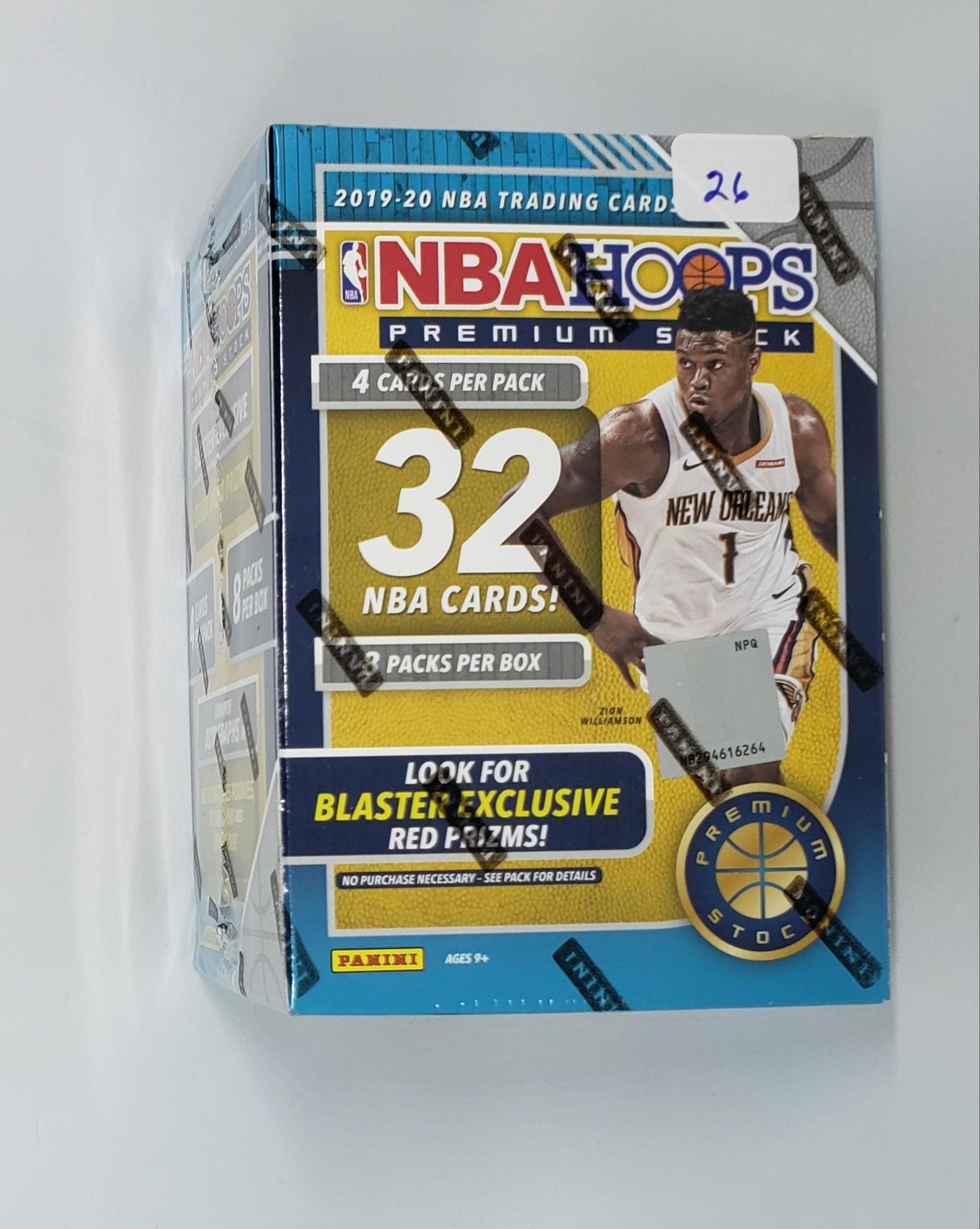 2019-20 NBA Hoops Premium Stock Blaster Box (1 of 3)