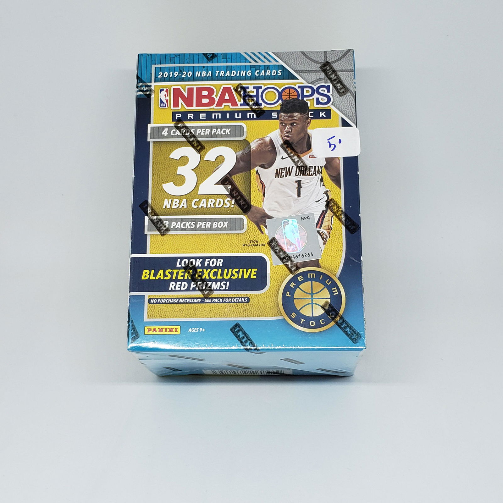 2019-20 NBA Hoops Premium Stock Blaster Box (1 of 3)