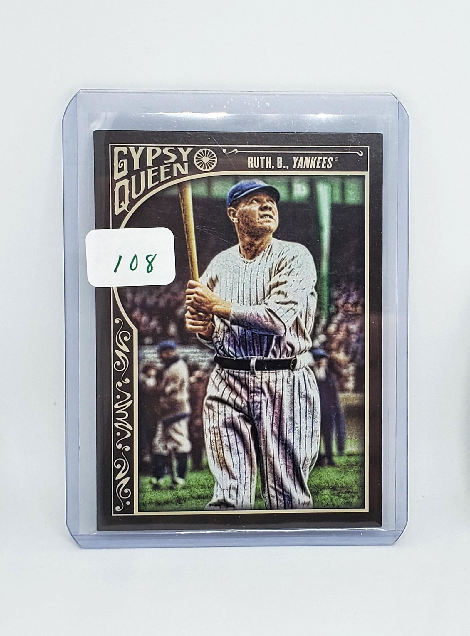 TOPPS BABE RUTH GYPSY QUEEN CARD: TOPPS BABE RUTH GYPSY QUEEN CARD