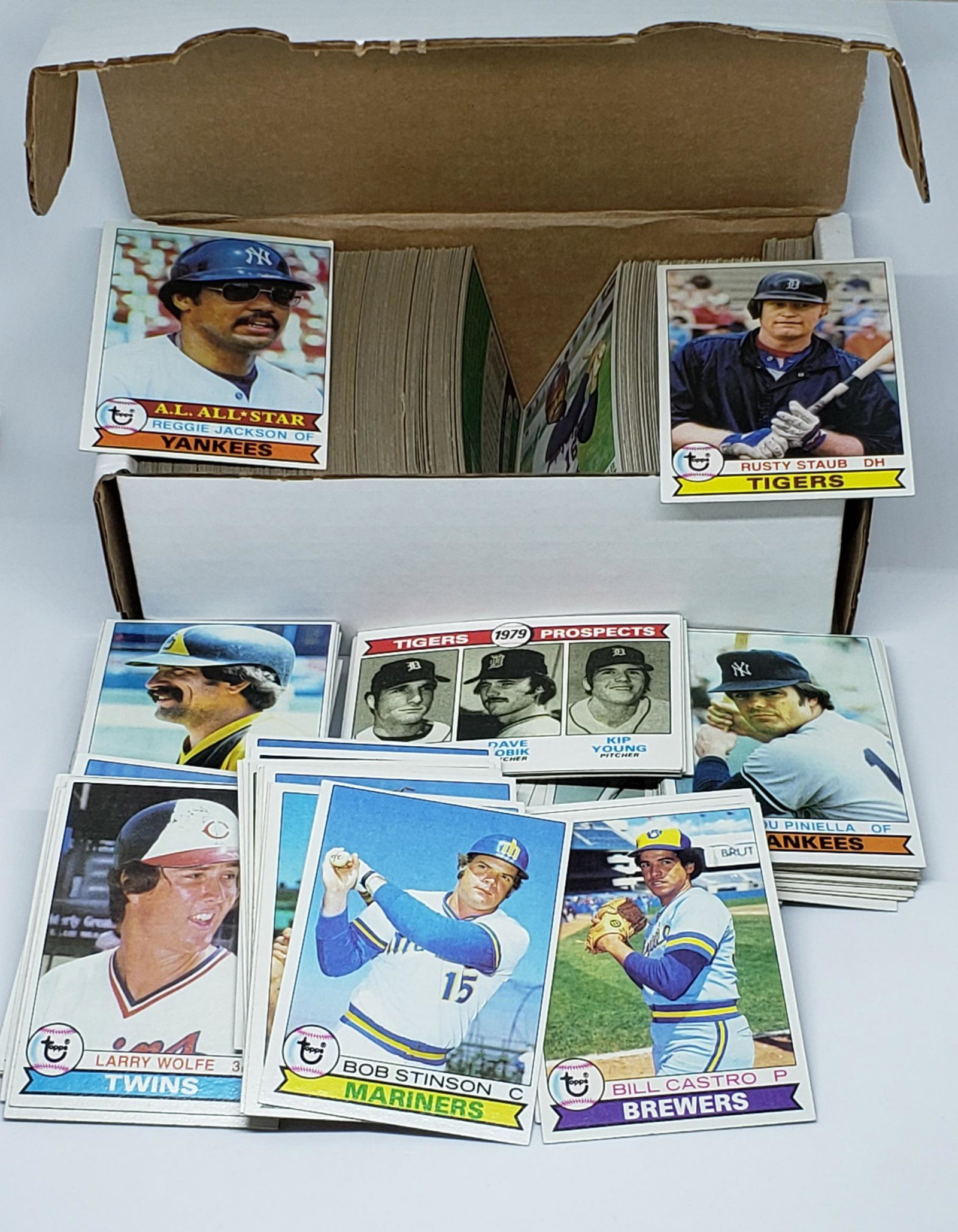 Higer grade 1979 Topps Baseball Cards Near mint: 500 Count lot of 1979 topps Baseball cards minor duplication sharp cards