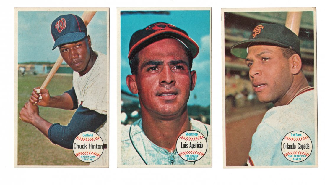 Vintage 1964 Topps Baseball 3x5 GIANTS series cards (1 of 2)