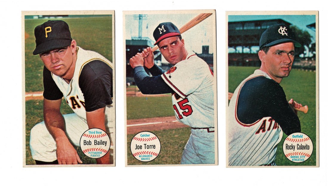 Vintage 1964 Topps Baseball 3x5 GIANTS series cards (1 of 2)