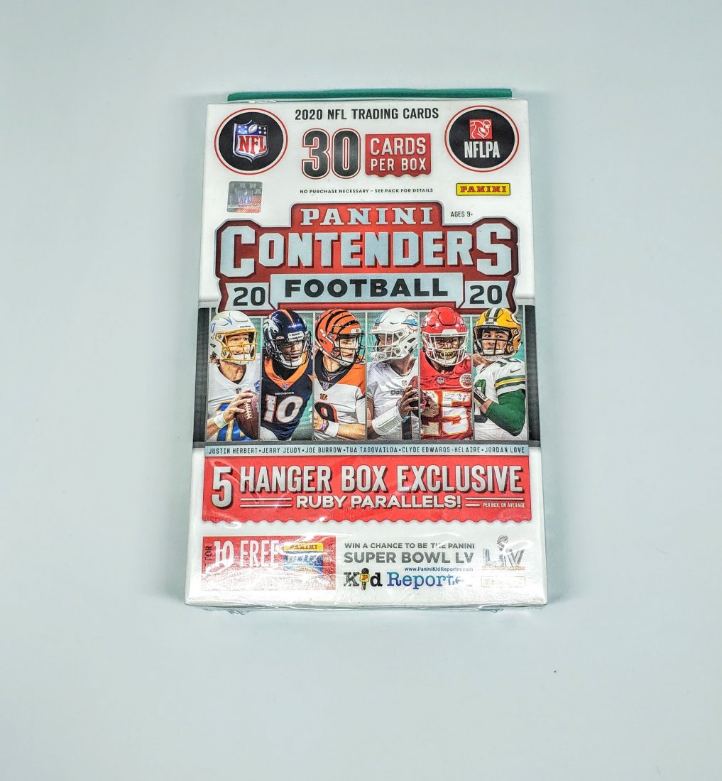 2020 Panini Contenders NFL Hanger box (1 of 1)