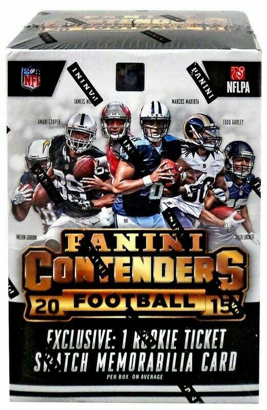 2015 Panini Contenders Football Sealed Blaster Box (1 of 1)