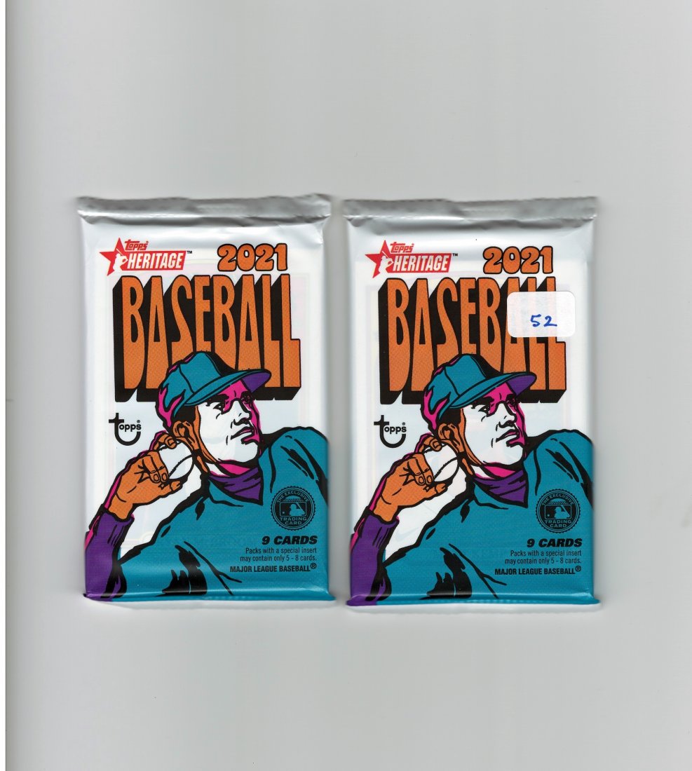 2021 Topps Heritage Sealed Packs (1 of 1)