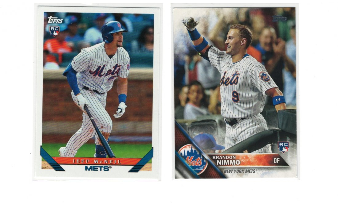 LOT OF 2 NY METS ROOKIE CARDS (1 of 1)