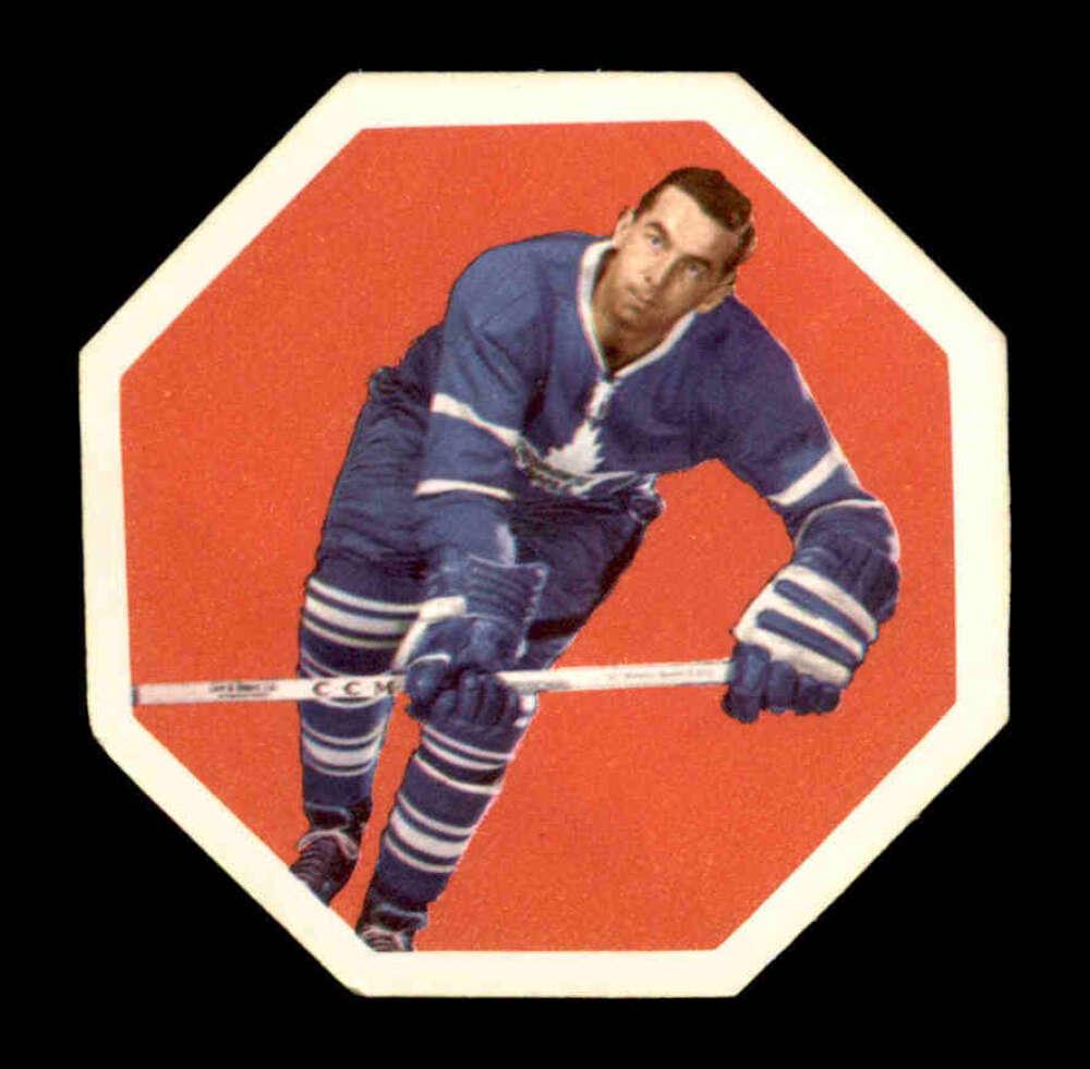 1961 York ICE HOCKEY Yellow #20 Ron Stewart EXMT: 1961 York Yellow #20 Ron Stewart EXMT