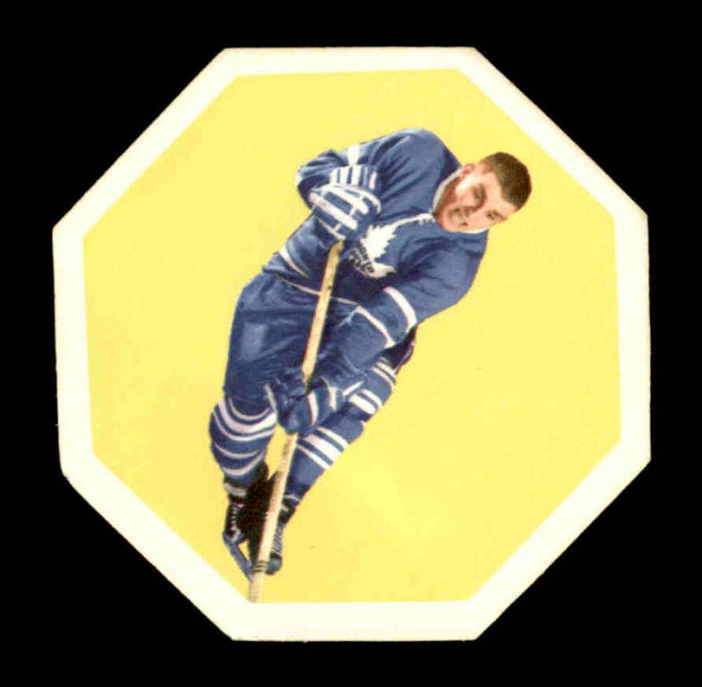 1961 York ICE HOCKEY Yellow #13 Carl Brewer EXMT: 1961 York Yellow #13 Carl Brewer EXMT